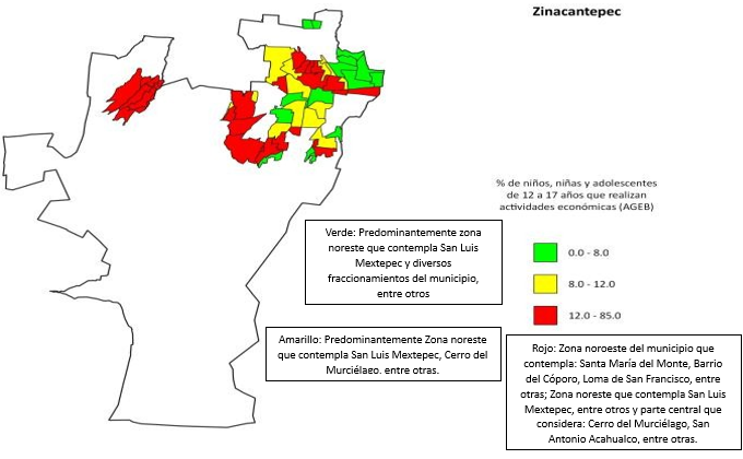 Concentración de niñas, niños y adolescentes